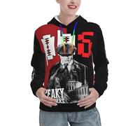 Peaky Movie Sweat à capuche pour femme Motif TV Blinder Film Lady - Vintage TV Series Pullover Sweatshirt avec capuche - Haut tendance décontracté pour les fans - Cadeau pour elle, In-3, S