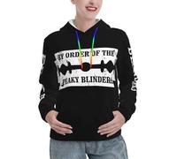 Peaky Movie Sweat à capuche pour femme Motif TV Blinder Film Lady - Vintage TV Series Pullover Sweatshirt avec capuche - Haut tendance décontracté pour les fans - Cadeau pour elle, In-6, XXL