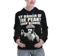 Peaky Movie Sweat à capuche pour femme Motif TV Blinder Film Lady - Vintage TV Series Pullover Sweatshirt avec capuche - Haut tendance décontracté pour les fans - Cadeau pour elle, In-11, XL
