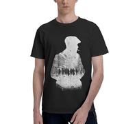 Peaky Movie T-Shirt Homme TV Blinder Film Shirt - 100% Coton Classique Col Rond Manches Courtes Tee - Vintage TV Series Clothing - Casual Fashion Top pour les fans Cadeau, In-17, S