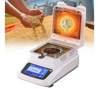 pealiritansemen Dessiccateur Halogène De Laboratoire, Précision De 0,01%, Capacité De 120 G, Écran Tactile, pour Tests Agricoles, Analyseur D'humidité De Laboratoire, avec Interface RS232,A-1205