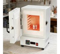 pealiritansemen Four De Frittage Électrique 2000 W, Four De Cuisson Haute Température, Four De Fusion des Métaux 1150 °C, pour La Fonte De Cire, Le Modelage d'argile Et Le Traitement des Bijoux