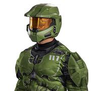 PEALO Disguise Officiel Premium Casque Halo Master Chief, Casque Master Chief Masque pour Carnaval Mardi Gras Fête Anniversaire Noël