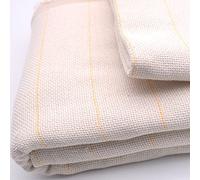 PEALOV Tissu De Tufting Principal,Tissu De Mousseline,Tissu De Moine Pour Le Tuftage,Tissu De Support De Tapis De Lignes Jaunes MarquéEs,Pour L'Utilisation De Pistolets De Tuftage De Tapis(3M*5M)