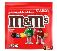 Peanut Butter Milk Chocolate Candy, Family Size, 17.2 oz Resealable Bag