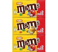 Peanut-Milk Chocolate And Peanuts Sweets-3 Sachets Of 45g