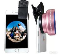 Peanutech Fish Eye Lens Kit d'objectifs macro grand angle pour iPhone
