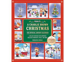 Peanuts: A Charlie Brown Christmas: The Official Advent Calendar (Featuring 5 Songs!): A Holiday Keepsake with Surprises including Ornaments, Music, and More!