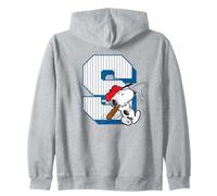 Peanuts Baseball Snoopy Swing Varsity Sports Comics Classique Sweat à Capuche