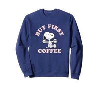 Peanuts But First Coffee Snoopy Sweatshirt