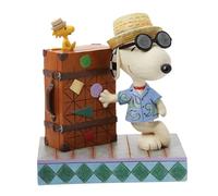 Peanuts by Jim Shore Figurine Snoopy et Woodstock en Voyage