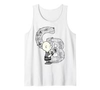 Peanuts Charlie Brown Globetrotter Adventure Holiday Tourist Débardeur