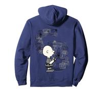 Peanuts Charlie Brown Globetrotter Adventure Holiday Tourist Sweat à Capuche