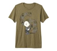 Peanuts Charlie Brown Globetrotter Adventure Tourist Holiday T-Shirt Haut de Gamme