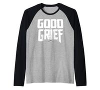 Peanuts Charlie Brown Good Grief Annoyed Bad Day Classic Lol Manche Raglan