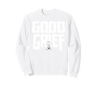 Peanuts Charlie Brown Good Grief Annoyed Bad Day Classic Lol Sweatshirt