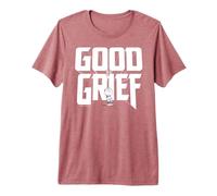 Peanuts Charlie Brown Good Grief Annoyed Bad Day Classic Lol T-Shirt Haut de Gamme