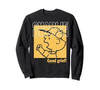 Peanuts Charlie Brown Good Grief Fun Annoyed Friend Classic Sweatshirt