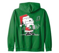 Peanuts Christmas Christmas Snoopy Musique Party 80s Retro Vibes Cadeaux Sweat à Capuche