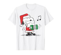Peanuts Christmas Christmas Snoopy Musique Party 80s Retro Vibes Cadeaux T-Shirt