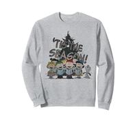 Peanuts Christmas Gang Snoopy Charlie Brown Tis The Retro Season Sweatshirt
