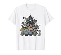 Peanuts Christmas Gang Snoopy Charlie Brown Tis The Retro Season T-Shirt