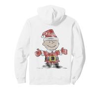 Peanuts Christmas Retro Charlie Brown Vintage Santa 80s 90s Party Sweat à Capuche