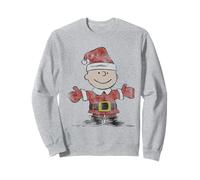 Peanuts Christmas Retro Charlie Brown Vintage Santa 80s 90s Party Sweatshirt