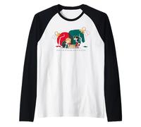 Peanuts Christmas Sally Schroeder Mistletoe Kiss Piano Christmas Manche Raglan