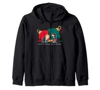 Peanuts Christmas Sally Schroeder Mistletoe Kiss Piano Christmas Sweat à Capuche
