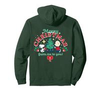 Peanuts Christmas Snoopy Charlie Brown Merry Friendship Lights Sweat à Capuche