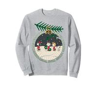 Peanuts Christmas Snoopy Charlie Lucy Sally Let Down Design rétro Sweatshirt