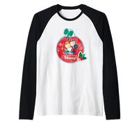 Peanuts Christmas Snoopy Charlie Sally Retro Eat Drink Merry Art Manche Raglan