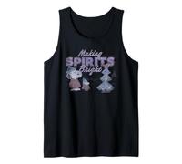 Peanuts Christmas Snoopy Woodstock Making Spirits Bright Vintage Débardeur