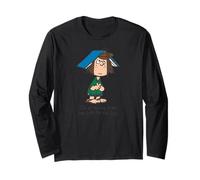 Peanuts - Core - Menthe poivrée Patty Brain Left for The Day Manche Longue