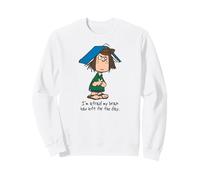 Peanuts - Core - Menthe poivrée Patty Brain Left for The Day Sweatshirt