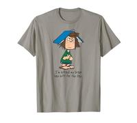 Peanuts - Core - Menthe poivrée Patty Brain Left for The Day T-Shirt