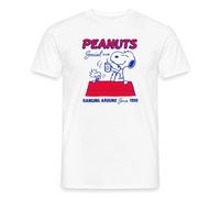 Peanuts Design Club Social avec Snoopy T Shirt Homme