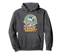 Peanuts Feelin' Groovy Snoopy and Woodstock Sweat à Capuche