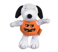Peanuts for Pets Peanuts Snoopy Jouet couineur pour Animaux de Compagnie 15,2 cm Jouet couineur d'halloween pour Animaux de Compagnie Snoopy Jack O Lantern Jouet pour Chien
