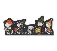Peanuts Gang in Costume Trick or Treat Shelf Sitter Decor - Bloc de bois épais décoration de table pour Halloween