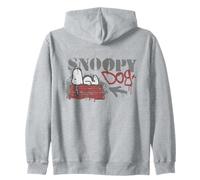 Peanuts Graffiti Snoopy Dog House Cool 90s Urban Art Pochoir Sweat à Capuche