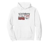 Peanuts Graffiti Snoopy Dog House Cool 90s Urban Art Pochoir Sweat à Capuche