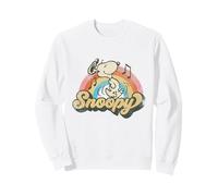 Peanuts Groovy Vibes Snoopy Music Retro Vintage Festival années 60 Sweatshirt