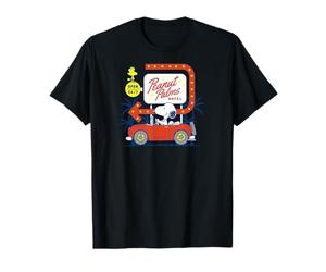 Peanuts - Hôtel Snoopy and Woodstock Vacation Palms T-Shirt