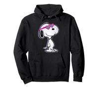 Peanuts Joe Cool Snoopy Love Hearts Glitch pour la Saint-Valentin Sweat à Capuche