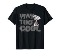 Peanuts Joe Pochoir Motif Snoopy Way Too Graffiti Art Urbain T-Shirt