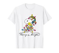 Peanuts Joyeux et Bright Snoopy Christmas T-Shirt