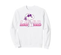 Peanuts Love Snoopy Joe Cool Retro Shades Années 90 Comic Vintage Sweatshirt