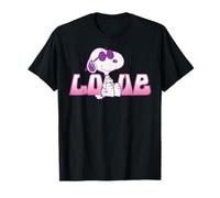 Peanuts Love Snoopy Joe Cool Retro Shades Vintage Comic Années 90 T-Shirt